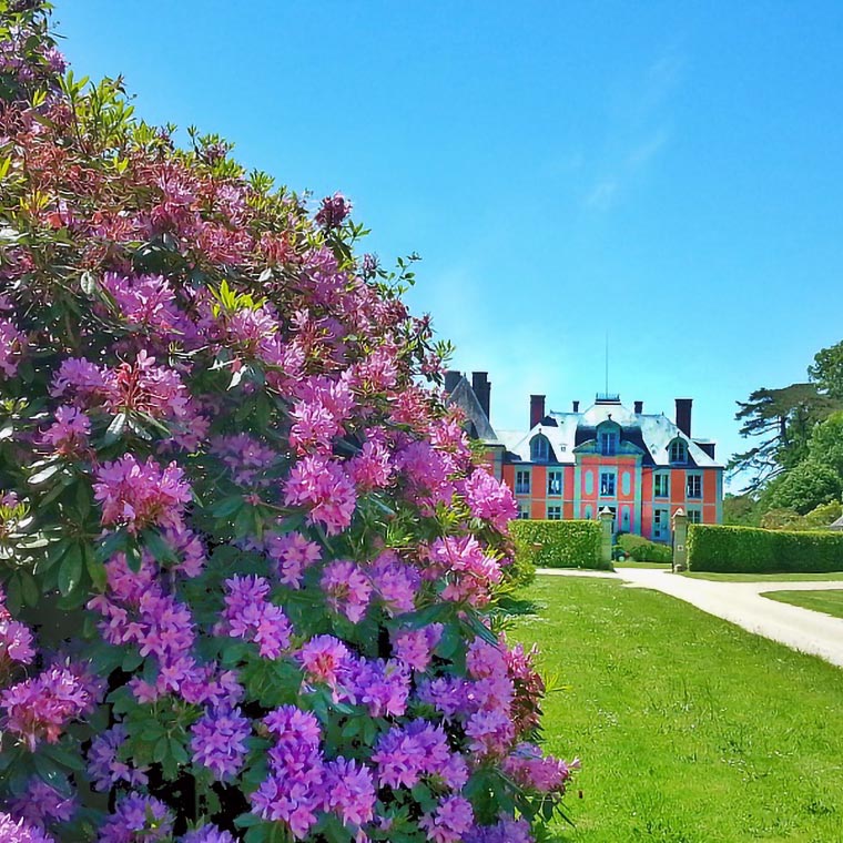 Le parc du Château de Chantore